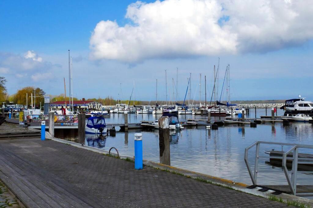 Wohnen Im Hafen Von Barth Mit Gemuetlicher Terrasse Барт Екстериор снимка
